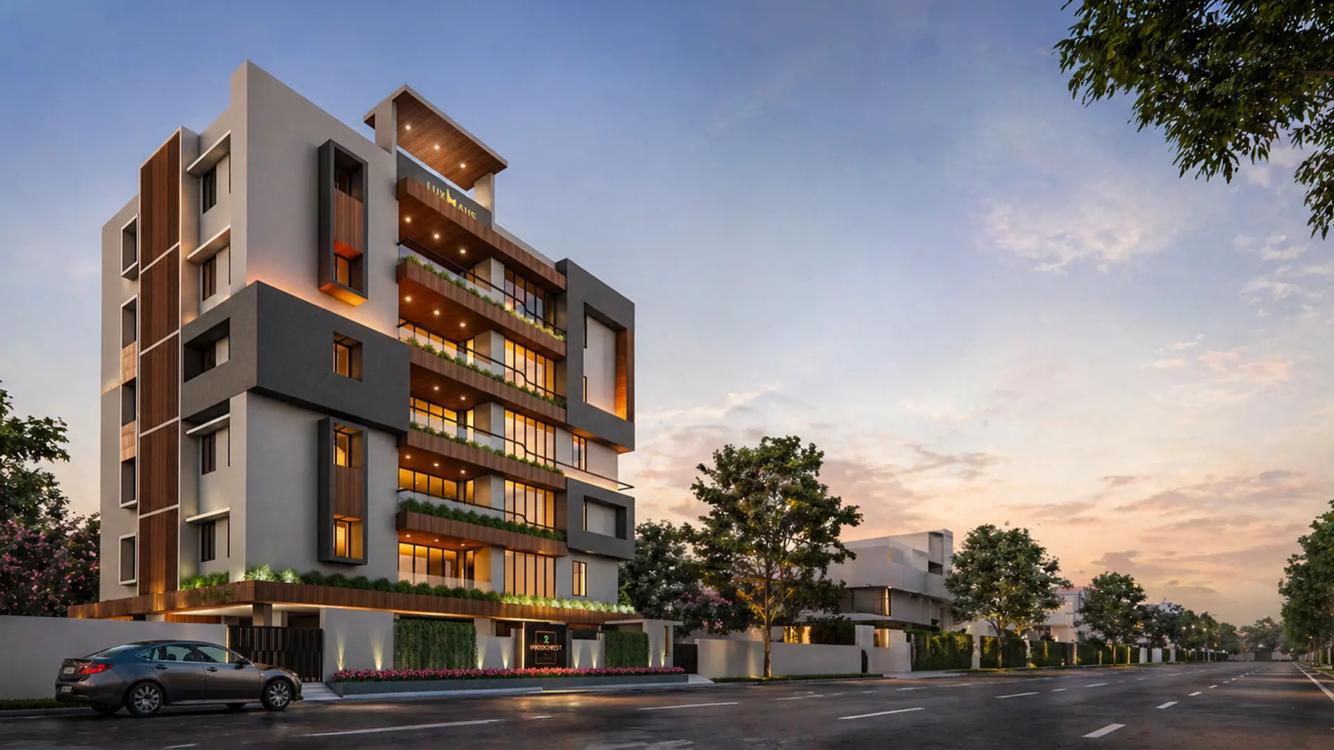 Luxhaus Project Building